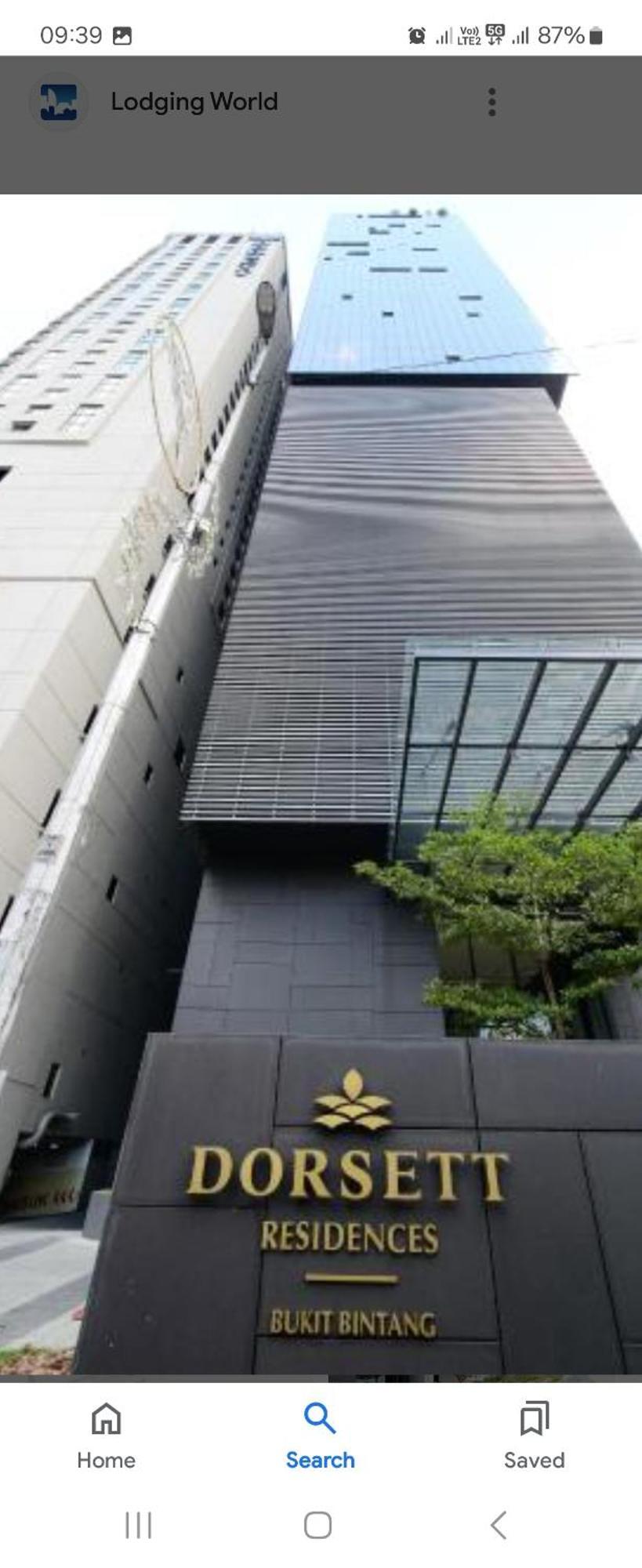 Dorsett Residences Bukit Bintang City At Dorsett Kula Lumpurr Pangsapuri *